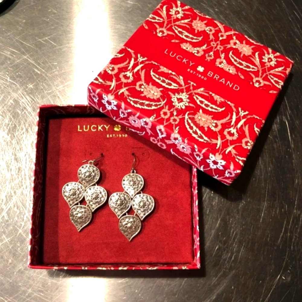 NWB Lucky Brand earrings.